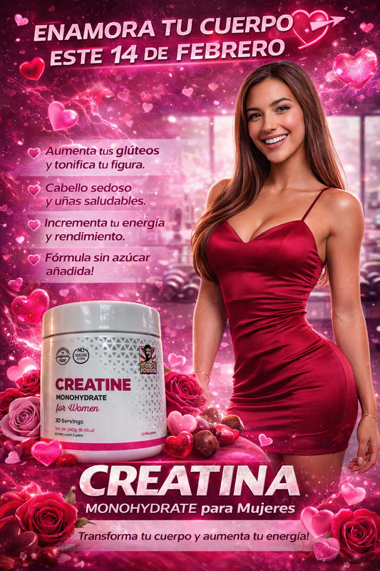 CREATINA MONOHIDRATADA PARA MUJERES (OLD SCHOOL)
